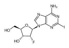 157762-25-9 structure, C10H11FIN5O3