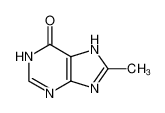 8-甲基-7H-嘌呤-6-醇