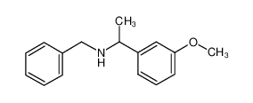 N-benzyl-1-(3-methoxyphenyl)ethanamine 138852-32-1