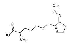 74854-32-3 2-(6-carboxyheptyl)-1-methoximino-2-cyclopentene