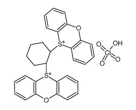 68843-21-0 structure, C30H27ClO6S2++