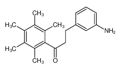 3-(3-氨基苯基)-1-(2,3,4,5,6-戊甲基苯基)-1-丙酮