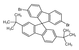 2',7'-dibromo-2,7-ditert-butyl-9,9'-spirobi[fluorene]