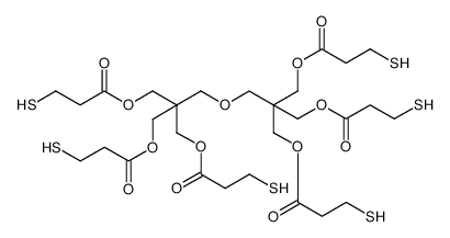 Propanoic acid, 3-​mercapto-​, 1,​1'-​[2-​[[3-​(3-​mercapto-​1-​oxopropoxy)​-​2,​2-​bis[(3-​mercapto-​1-​oxopropoxy)​methyl]​propoxy]​methyl]​-​2-​[(3-​mercapto-​1-​oxopropoxy)​methyl]​-​1,​3-​propanediyl] ester 25359-71-1