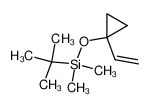 167401-53-8 spectrum, tert-butyldimethyl(1-vinylcyclopropoxy)silane