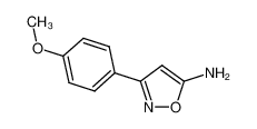 3-(4-methoxyphenyl)-1,2-oxazol-5-amine 86685-98-5