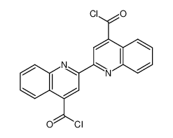 2,2'-biquinoline-4,4'-dicarboxylic acid dichloride