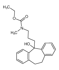 16234-89-2 spectrum, 5-[3-(N-Carbethoxy-N-methyl-amino]-propyl]-10,11-dihydro-dibenzo[a,d]cyclohepten-5-ol