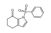 86689-00-1 1-(phenylsulfonyl)-1,4,5,6-tetrahydro-7H-indol-7-one