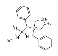 124188-46-1 benzyldiethyl-1-phenylethylammonium-2,2,2-d3 bromide