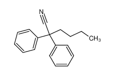 5558-94-1 spectrum, 1,1-diphenyl-1-cyanopentane