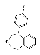 1-(4-fluorophenyl)-2,3,4,5-tetrahydro-1-benzazepine 381249-50-9