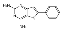 109879-88-1 2,4-二氨基-6-苯基噻吩并[3,2-d]嘧啶