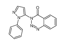 3-(2-苯基吡唑-3-基)-1,2,3-苯并三嗪-4-酮