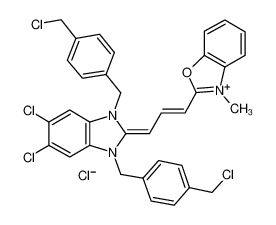 201860-17-5 structure, C34H28Cl5N3O