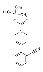 2-[1-tert-butoxycarbonyl-(1.2.3.6-tetrahydropyridin-4-yl)]benzonitrile 194669-38-0