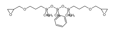 1,1,3,5,5-五甲基-1,5-二[3-(2-环氧乙烷基甲氧基)丙基]-3-苯基三硅氧烷