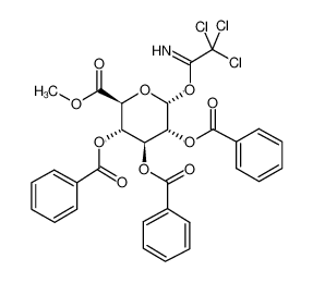 169557-99-7 structure, C30H24Cl3NO10