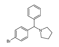 1-((4-Bromophenyl)(phenyl)methyl)pyrrolidine 1280786-96-0