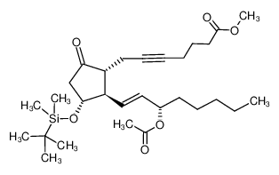 326474-63-9 7-[2-(3-acetoxy-oct-1-enyl)-3-(tert-butyl-dimethyl-silanyloxy)-5-oxo-cyclopentyl]-hept-5-ynoic acid methyl ester