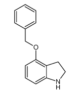 4-phenylmethoxy-2,3-dihydro-1H-indole 885278-77-3