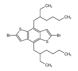 2,6-dibromo-4,8-di(2-ethylhexyl)benzo[1,2-b:4,5-b']dithiophene 1345699-89-9