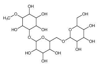 4-methoxy-6-[3,4,5-trihydroxy-6-[[3,4,5-trihydroxy-6-(hydroxymethyl)oxan-2-yl]oxymethyl]oxan-2-yl]oxycyclohexane-1,2,3,5-tetrol 88167-26-4