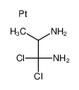 33727-98-9 structure, C3H8Cl2N2Pt