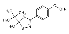 133113-62-9 5-tert-Butyl-3-(4-methoxy-phenyl)-5-methyl-[1,4,2]dithiazole