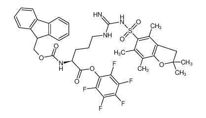N-ALPHA-FMOC-N-GAMMA-(2,2,4,6,7-五甲基二氢苯并呋喃-5-磺酰基)-L-精氨酸五氟苯酯