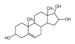 (8R,9S,10R,13S,14S)-10,13-dimethyl-2,3,4,7,8,9,11,12,14,15,16,17-dodecahydro-1H-cyclopenta[a]phenanthrene-3,16,17-triol 14474-06-7