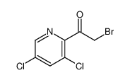 2-bromo-1-(3,5-dichloropyridin-2-yl)ethanone 87437-41-0