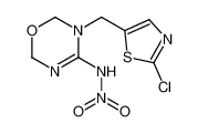 N-[3-[(2-chloro-1,3-thiazol-5-yl)methyl]-2,6-dihydro-1,3,5-oxadiazin-4-yl]nitramide 171103-04-1