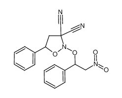 1345735-45-6 2-(2-nitro-1-phenylethoxy)-5-phenyltetrahydro-1,2-oxazole-3,3-dicarbonitrile