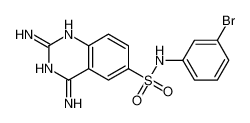 92184-45-7 2,4-diamino-N-(3-bromophenyl)quinazoline-6-sulfonamide