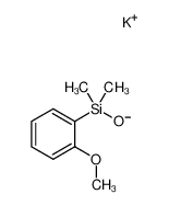 1123247-04-0 spectrum, potassium (2-methoxyphenyl)dimethylsilanolate