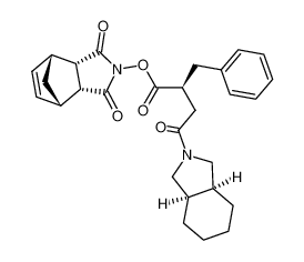 204187-36-0 spectrum, (S)-2-Benzyl-4-(3aR,7aS)-octahydro-isoindol-2-yl-4-oxo-butyric acid (1R,2S,6R,7S)-3,5-dioxo-4-aza-tricyclo[5.2.1.02,6]dec-8-en-4-yl ester