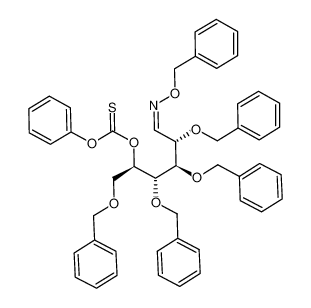 257602-61-2 Thiocarbonic acid O-phenyl ester O-((1R,2R,3R,4S)-2,3,4-tris-benzyloxy-5-benzyloxyimino-1-benzyloxymethyl-pentyl) ester