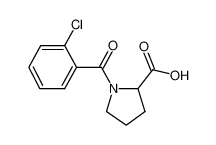 1-(2-Chloro-benzoyl)-pyrrolidine-2-carboxylic acid 672300-77-5