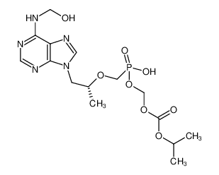 1244022-55-6 structure, C15H24N5O8P