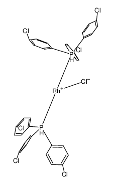 RhH2(tri(p-chlorophenyl)phosphine)2Cl