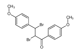 2,3-dibromo-1,3-bis(4-methoxyphenyl)propan-1-one 59258-25-2