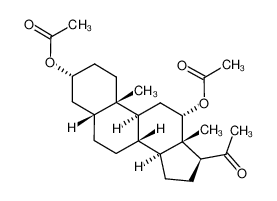 3-Alpha,12-alpha-二乙酰氧基孕烷-20-酮