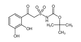 1447236-67-0 spectrum, tert-butyl [2-(2,3-dihydroxyphenyl)-2-oxoethyl]-sulfonylcarbamate
