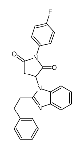 606924-91-8 structure, C25H20FN3O2