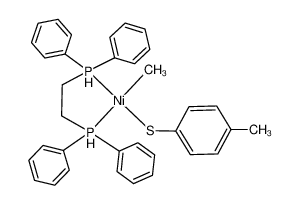 115981-42-5 structure, C34H36NiP2S