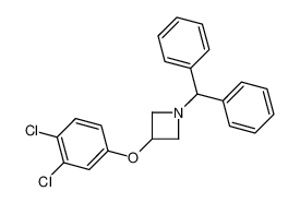 132924-44-8 1-二苯甲基-3-(3,4-二氯-苯氧基)氮杂丁烷