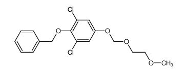 186805-81-2 spectrum, 2-(benzyloxy)-1,3-dichloro-5-((2-methoxyethoxy)methoxy)benzene