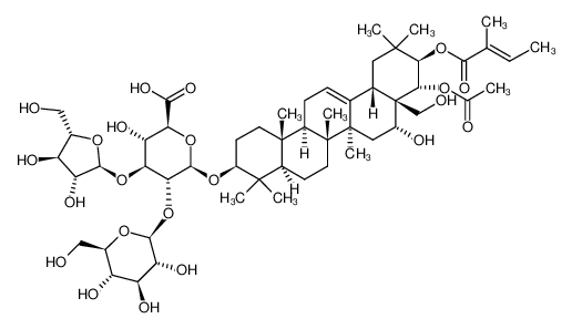 1361004-77-4 structure, C54H84O22