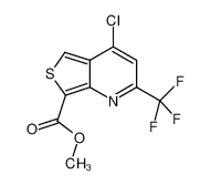 Methyl 4-chloro-2-(trifluoromethyl)thieno[3,4-b]pyridine-7-carboxylate 175203-40-4